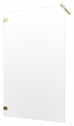 Kabina Essenza Pro 8 Gold Walk-In 140x200 RADAWAY