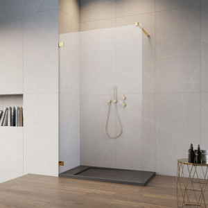 Kabina Essenza Pro Gold Walk-In 125x200 RADAWAY