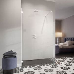 Kabina Essenza Pro White Walk-In 140x200 RADAWAY