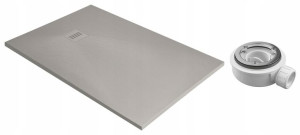 Brodzik Kyntos F Cemento 160x80 Syfon RADAWAY