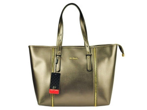Damska torebka skórzana Pierre Cardin FRZ 1537 LUREX skóra naturalna