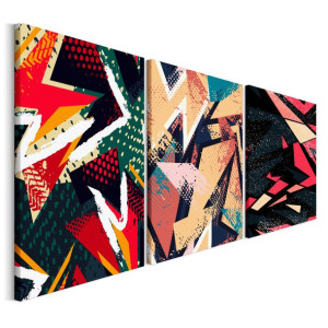 MODERN WZORY 120x50cm tryptyk