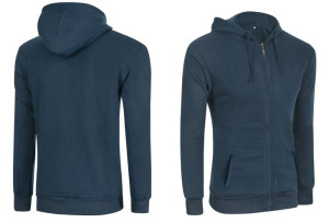 Bluza Męska Rozsuwana z Kapturem 9149 r XL granat
