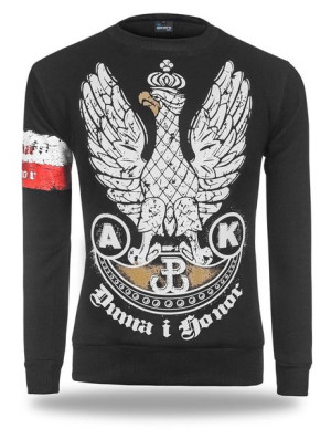 Bluza Patriotyczna Polska Orzeł AK Czarna r 4XL