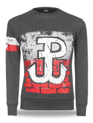Bluza Patriotyczna Polska Walcząca Antracytowa r M