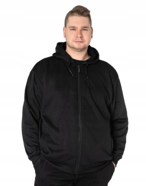 Ciepła Bluza Męska Rozsuwana z Kapturem R29-02 7XL