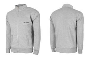 Duża Bluza Męska Sportowa na Zamek F70 4XL melanż