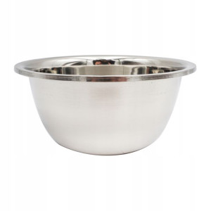 MISKA GŁĘBOKA STAL śr.24cm / wys.10,5cm / poj.3,3l