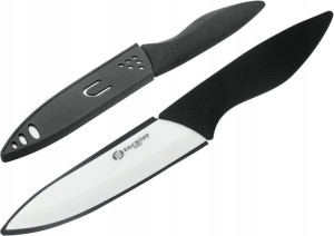 NÓŻ + ETUI ULTRA OSTRY CERAMICZNY ostrze 13cm/23cm