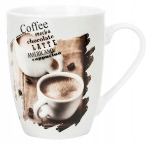 Kubek Gatunkowa Porcelana Coffee Veroni 350ml.