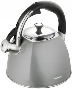 Efektowny Czajnik Z Gwizdkiem Inox Indukcja 2,2l