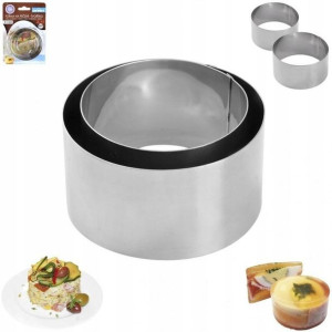 Forma Wykrawacz Pierścień Obręcz Ring 2szt. Śr.9cm