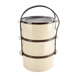Menażka Obiadowa Trojak 3x1,5l Made In Czech