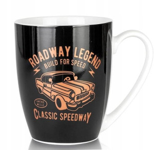 Stylowy Kubek Porcelana Vintage Car 390ml.