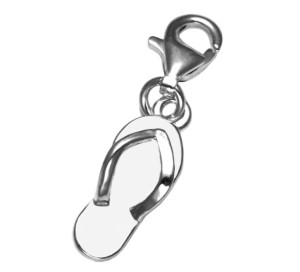 Srebrna Zawieszka Charms Klapek Srebro 925