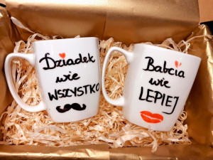 Zestaw kubków dla Babci i Dziadka