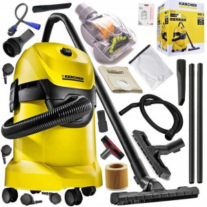 Mocny Odkurzacz Karcher Wd3 Turboszczotka Zestaw
