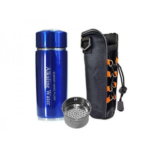 Jonizator wody Water Flask niebieski + etui gratis