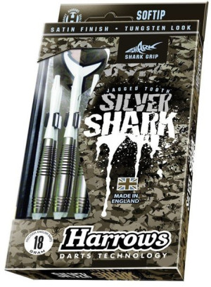 Rzutki Harrows Silver shark Softip