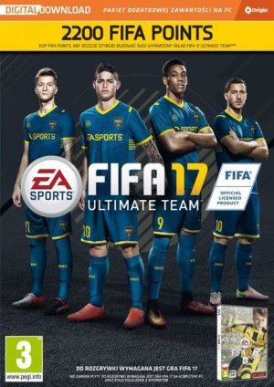 2200 Fifa 17 Ultimate Team Points - PC
