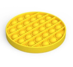 Push Bubble Pop Fidget Toy Zabawka Sensoryczna Żółta