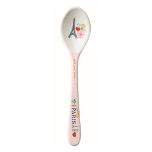 Łyżeczka melaminowa dla dzieci, Paryż Emilii 14 cm | Petit Jour Paris®