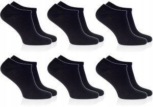 6x Stopki Bawełniane Damskie 35-39