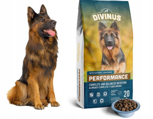 DIVINUS PERFORMANCE mięso 42,5% owczarek niemiecki