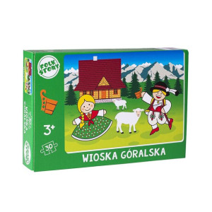 Puzzle Wioska Góralska - 30 elementów