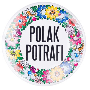 Przypinka opolska duża - Polak potrafi