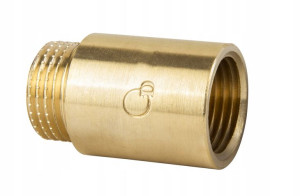 Przedłużka Mosiężna Mosiądz 1/2 X 15 Mm ( 1,5 Cm )
