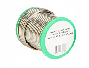 Spoiwo Lutownicze Cyna Lut Miękki Sn97cu3 3mm 250g