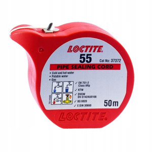 Nici Do Uszczelniania Gwintów Rur Loctite 55 50m