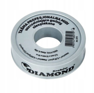 Teflon Taśma Uszczelniająca 12 X 15 M X 0,2 Mm