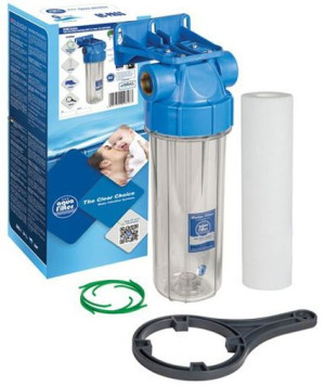 Filtr Wody Zestaw Korpus Narurowy Aqua Filter 3/4