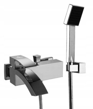 Bateria Wannowa Ścienna Chrom Diamond Peloponez