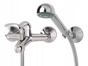 Bateria Wannowa Ścienna Chrom Diamond Laguna