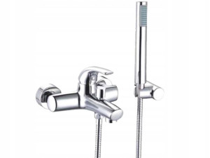 Bateria Wannowa Ścienna Chrom Diamond Ibiza