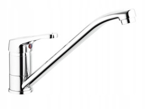 Bateria Zlewozmywakowa Stojąca Chrom Diamond Kreta
