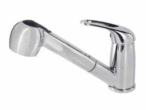 Bateria Zlewozmywakowa Stojąca Chrom Diamond Fidżi