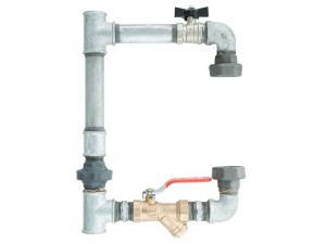 Obejście Bypass Pompy C.o. Pionowe 5/4 Cala Ocynk