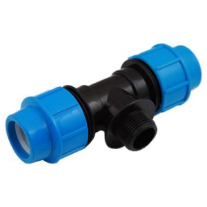 TRÓJNIK 90st GZ 20x3/4"x20 mm do rur PE PN20