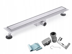 Odpływ Liniowy 70 Cm Dwustronny 2w1 Niski Syfon