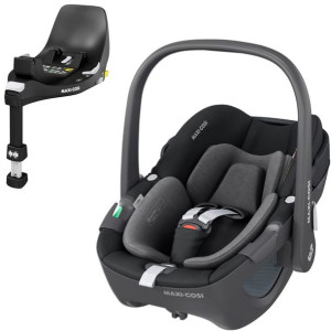 Maxi Cosi Pebble 360 i-Size - obrotowy fotelik samochodowy, zestaw z bazą ~