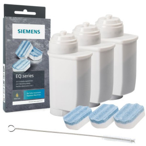 3x Filtry+tabletki Odkamieniające Siemens Tz80002