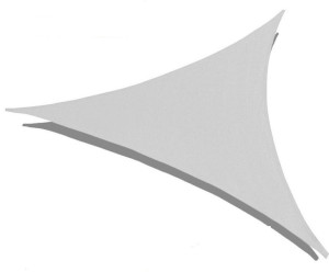 Żagiel przeciwsłoneczny szary trójkąt 3,6x3,6x3,6m