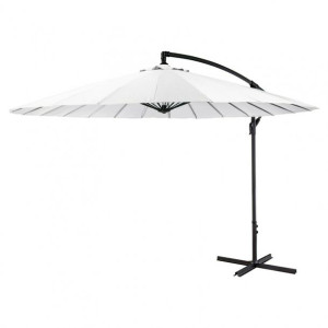 Parasol ogrodowy Shangai 3m biały