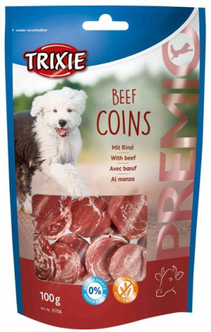 Trixie | Premio | Beef Coins - Opakowanie 100g
