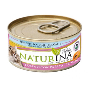 Naturina | Elite Wet Cat | Puszka 70g - Tuńczyk z papaya 70g