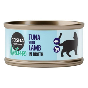 Cosma | Nature | Puszka 70g - Tuńczyk i jagnięcina 70g